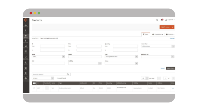 Magento 2 Booking and Reservation Extension create and manage reservation product