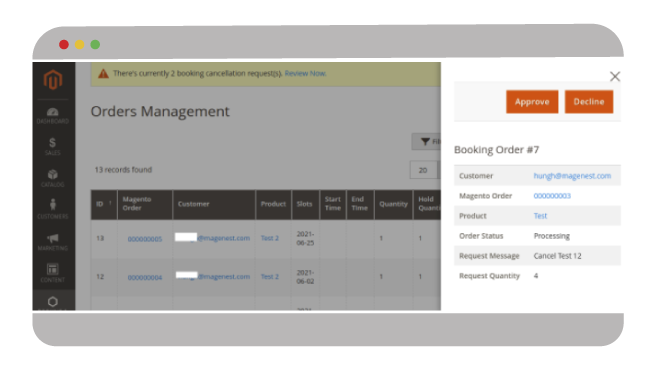 Magento 2 Booking and Reservation Order management