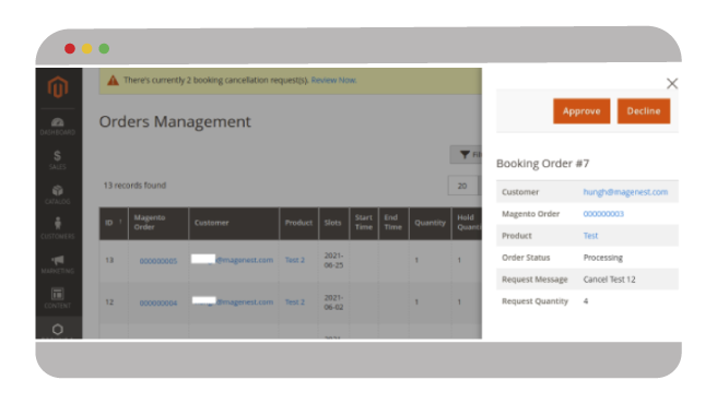 Magento 2 Booking and Reservation Order management