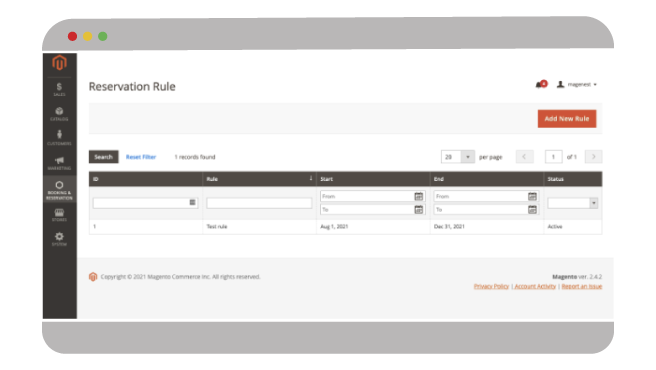 Magento 2 Booking and Reservation Extension Set special rules for promotions