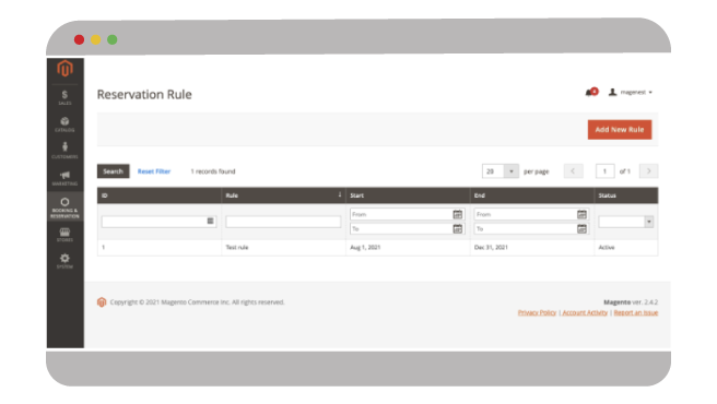 Magento 2 Booking and Reservation Extension Set special rules for promotions