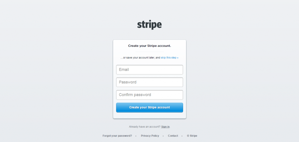 Stripe Extension Magento 2 Create Account