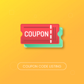 Coupon Code Listing