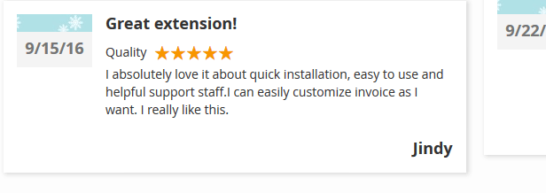 review for custom invoice 1