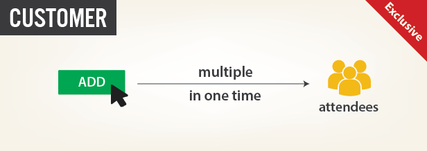 buy tickets for multiple attendees at once