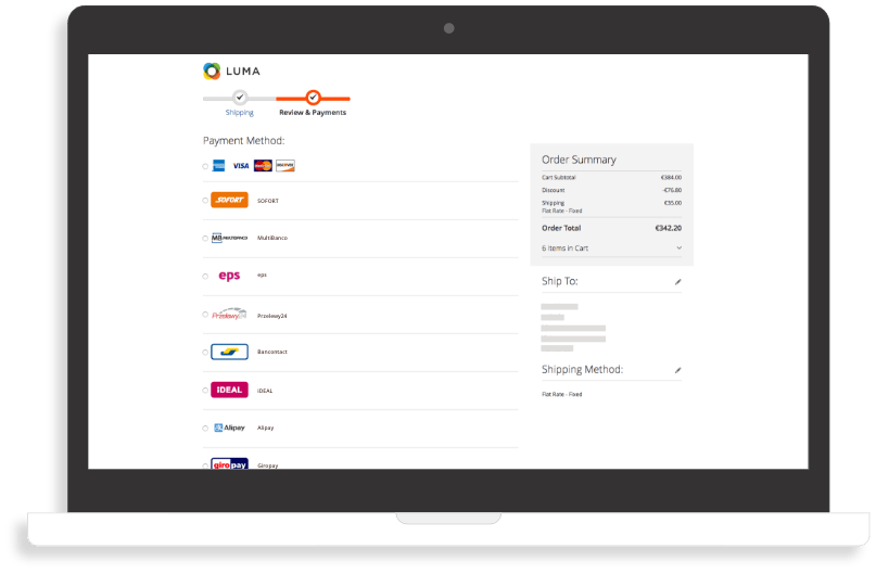 stripe payment gateway integration local payments