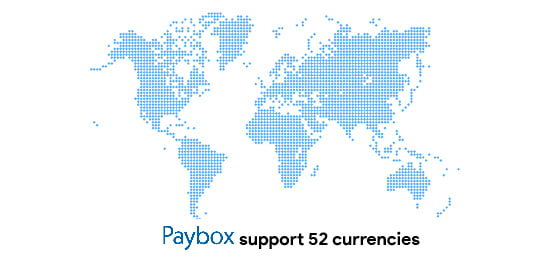 Magento 2 Paybox Payment 52 currencies accepted