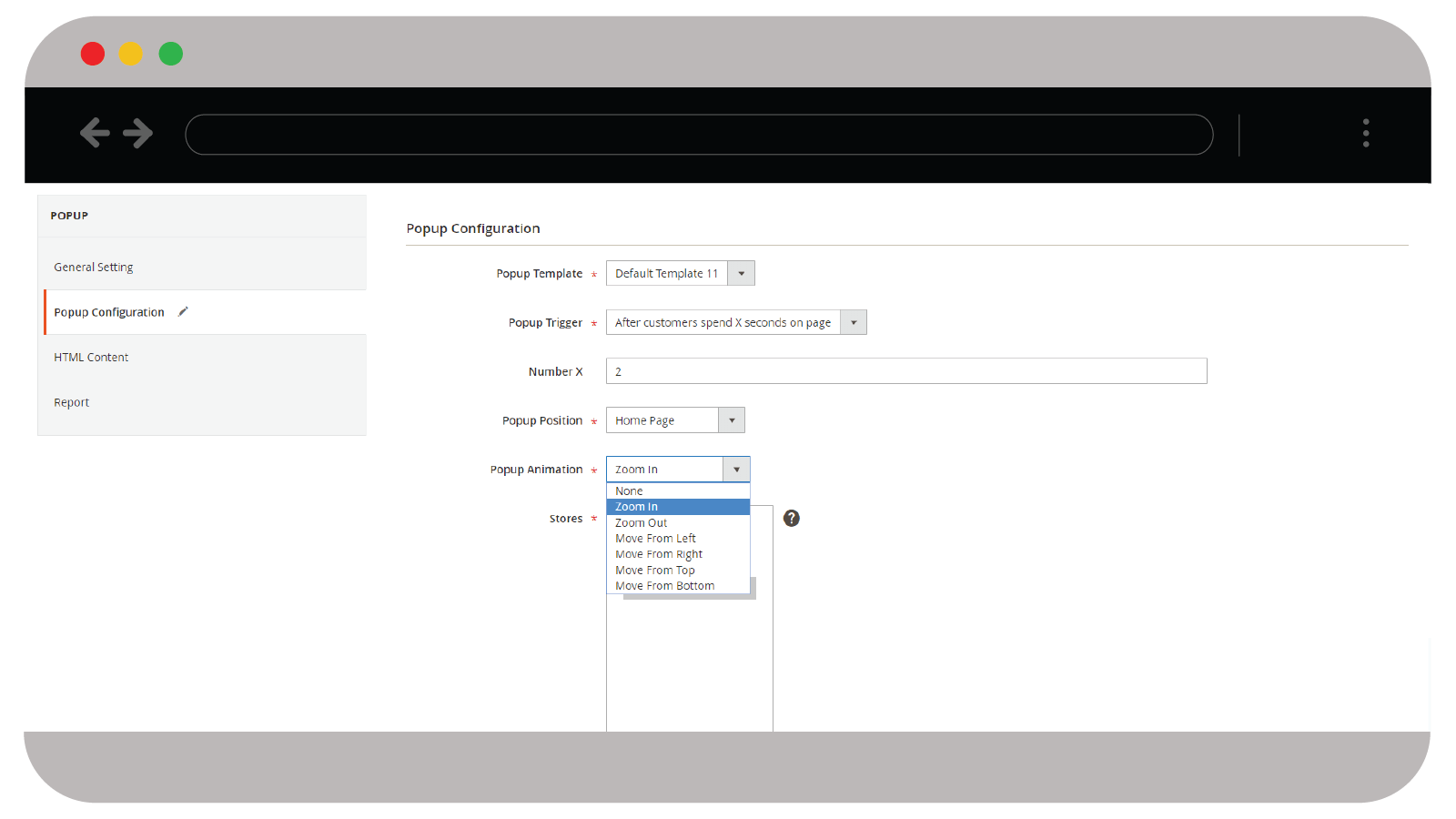 Magento 2 Popup Extension