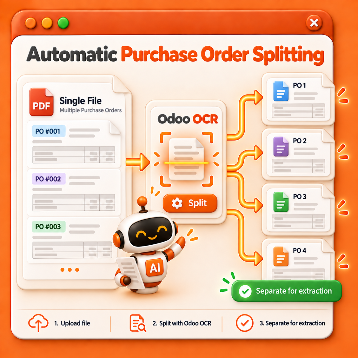 Automatic Purchase Order Splitting
