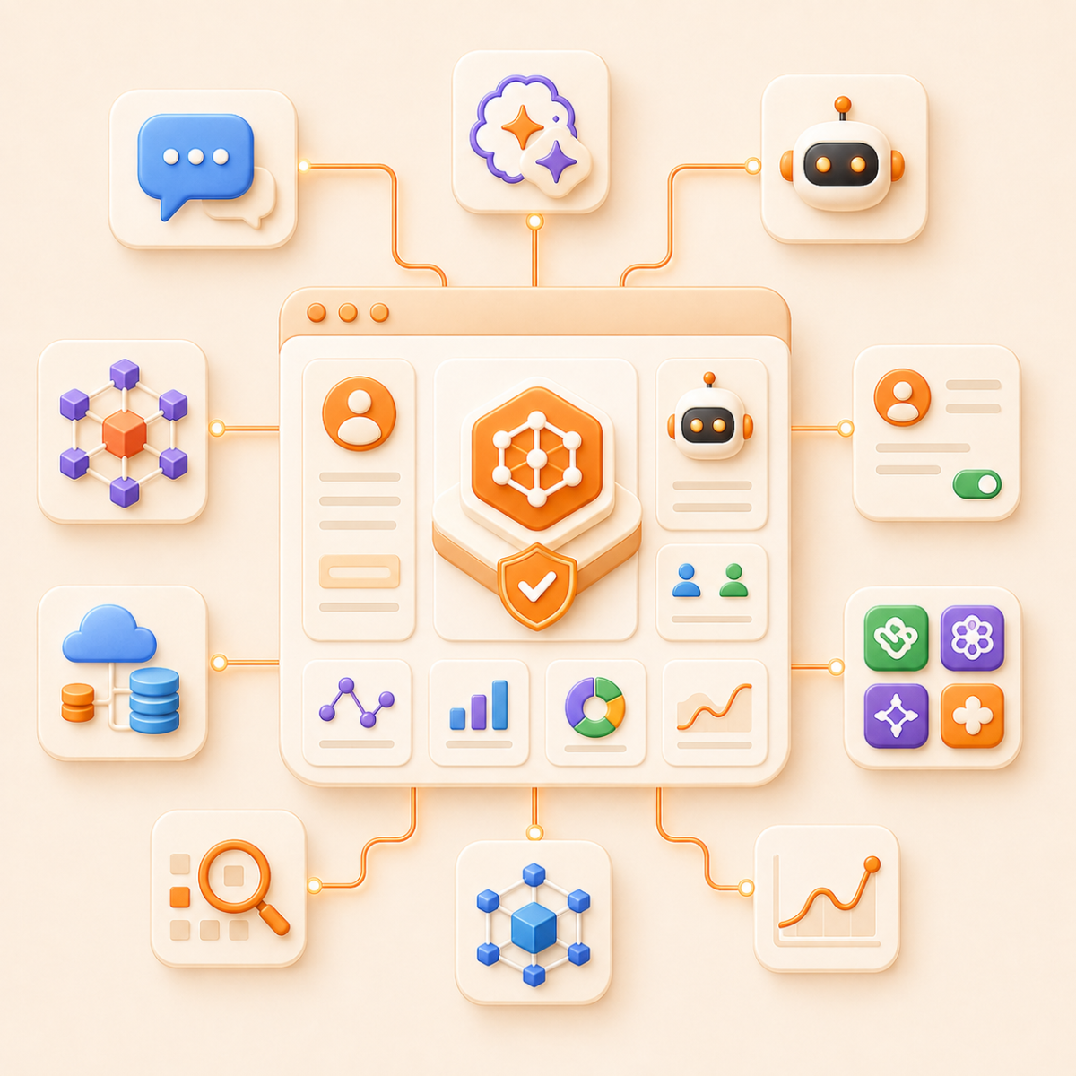 Businesses using separate AI tools