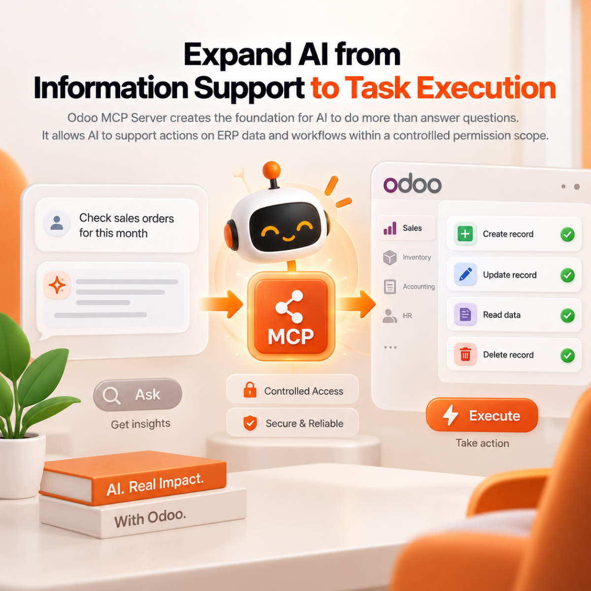 Expand AI from Information Support to Task Execution