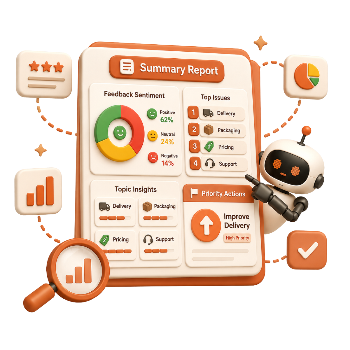 Turn Feedback into Insights
