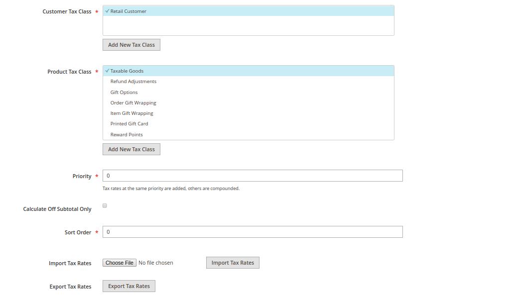 Additional setting Magento 2