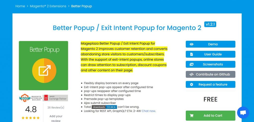 The best Magento 2 popup: Mageplaza popup