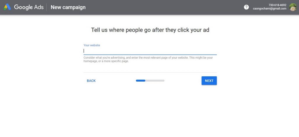 Steps to create Google shopping campaigns: Log in