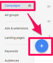 Steps to create Google shopping campaigns: create campaign 1