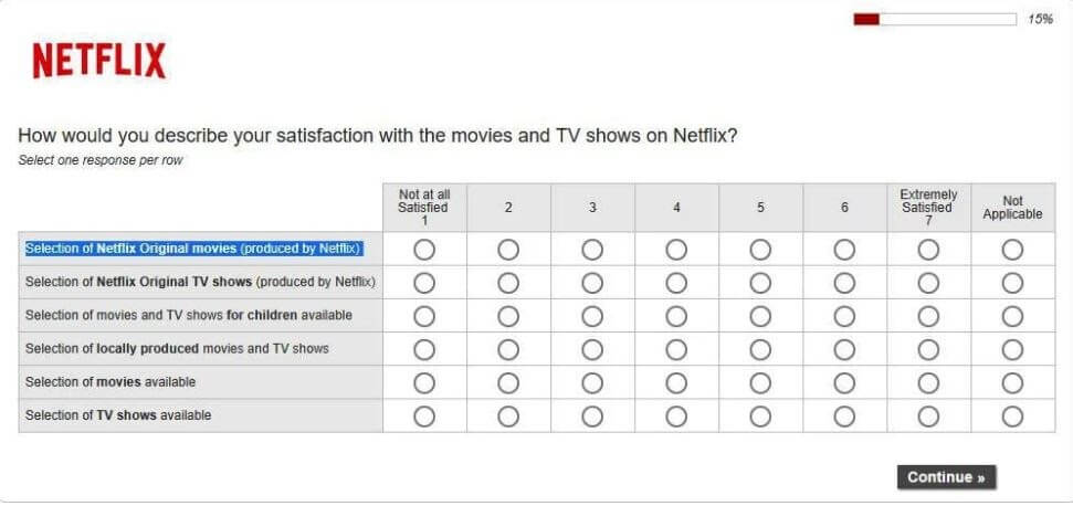 Measuring Customer Satisfaction: Netflix