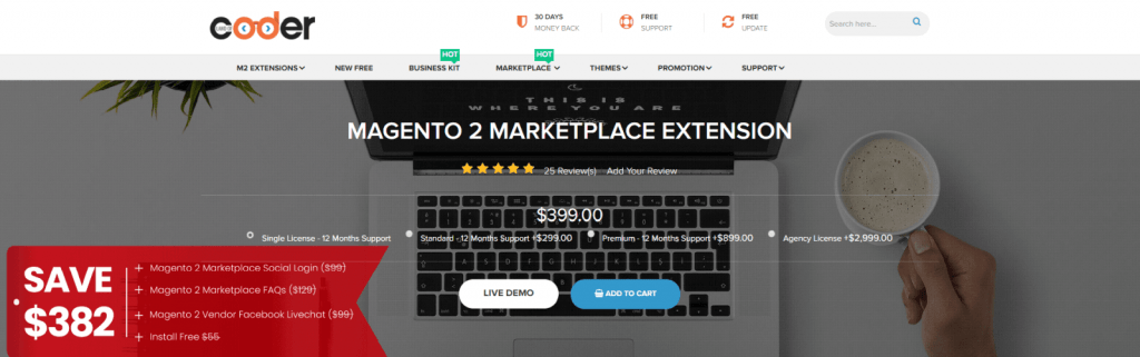 Magento Marketplace Multi-Vendor by LandOfCoder