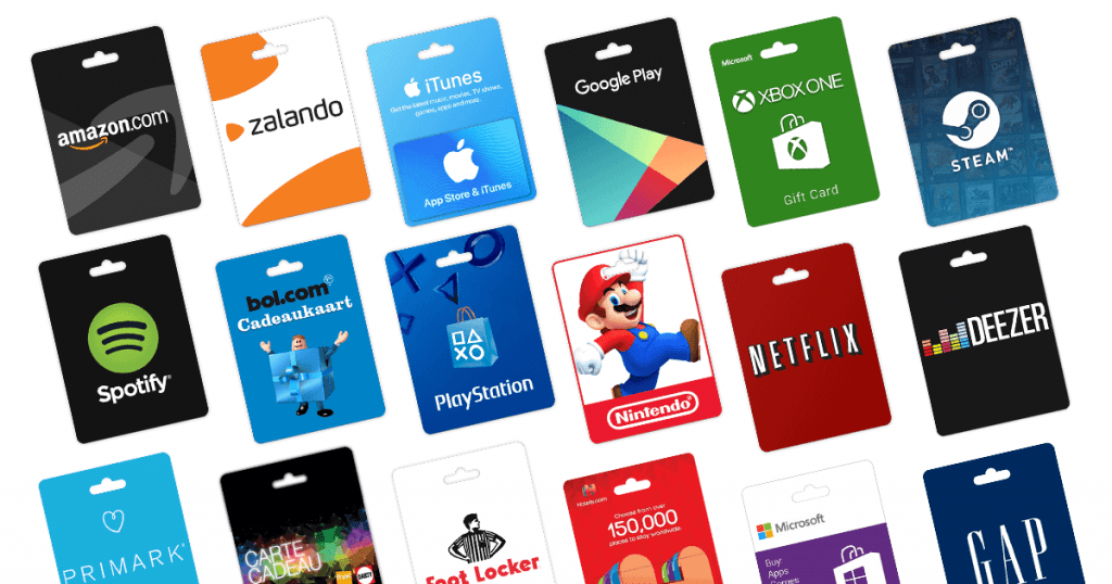 Types of Gift Cards: Store Gift Card