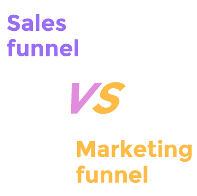 Sales funnel vs Marketing funnel: What's the difference?