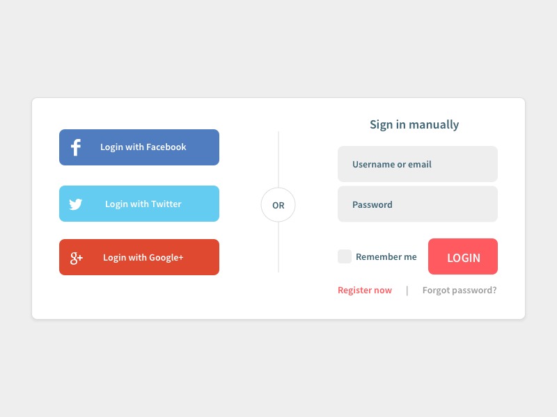 social logins