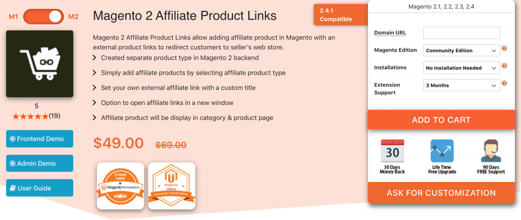Magento 2 Affiliate extensions by Magecomp