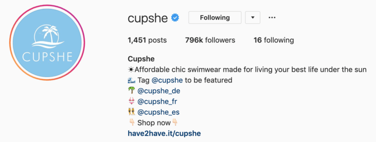 User-Generated content by Cupshe