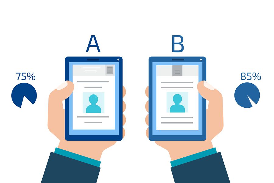 A/B testing