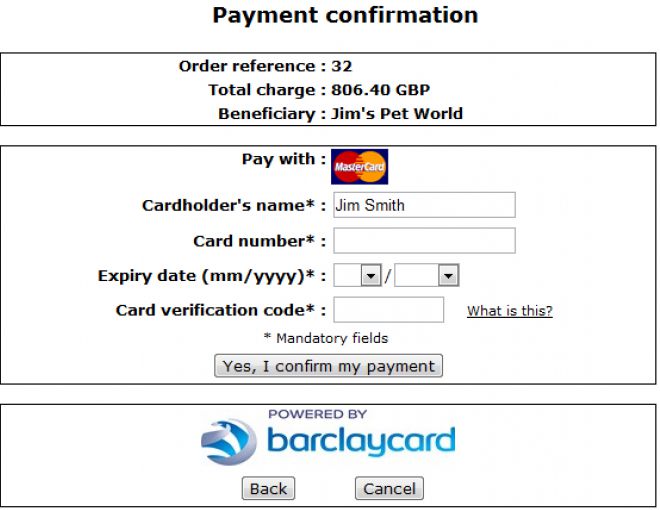 Barclaycard ePDQ Essential and Extra