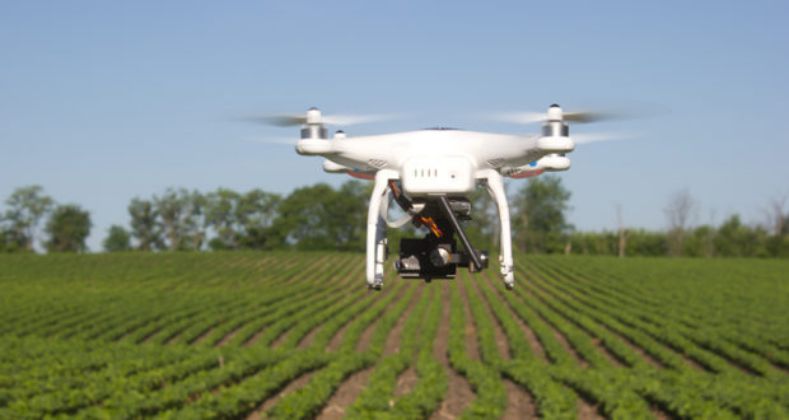 Drone rental business in farming