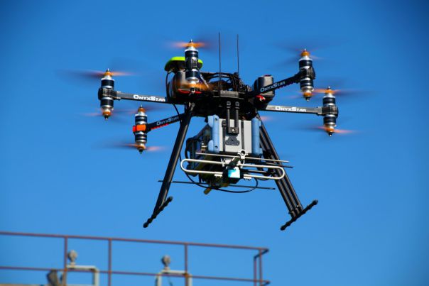 Drone rental business: multi-rotor drone