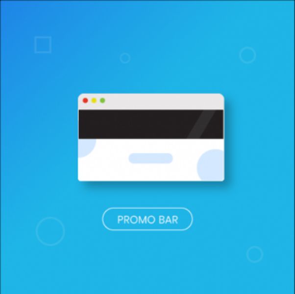 Website promotion: Promo Bar
