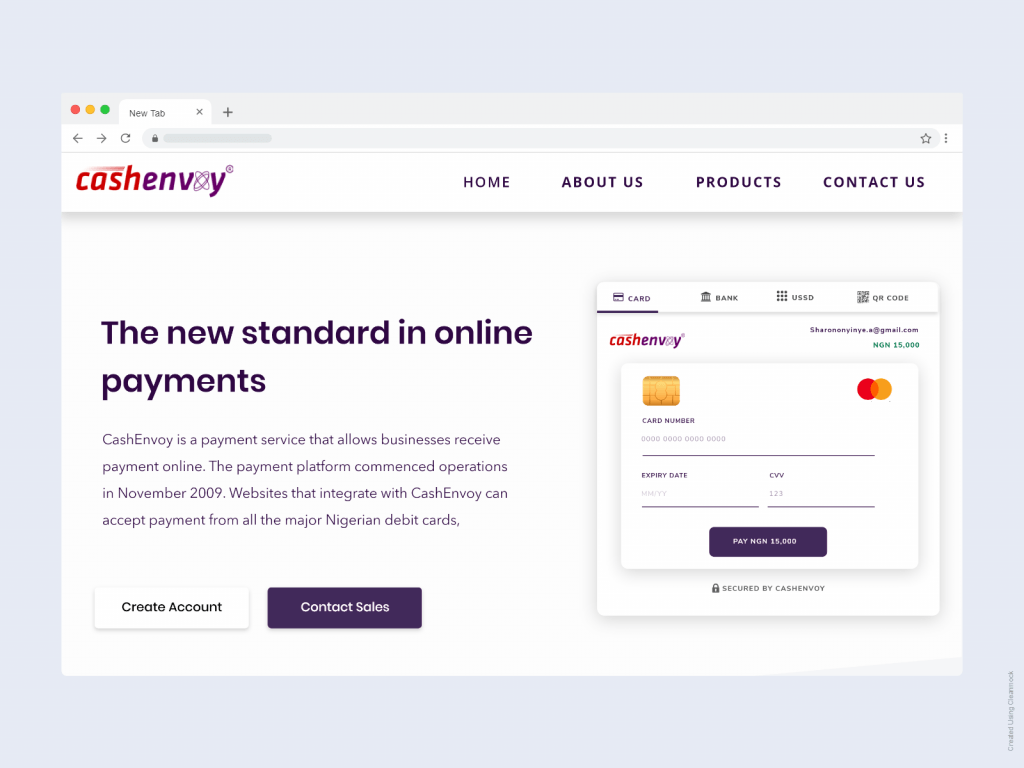 Cashenvoy - best payment gateway in Nigeria