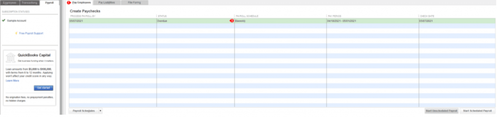 How to do Payroll in Quickbooks: Determine the Type of Payroll to do