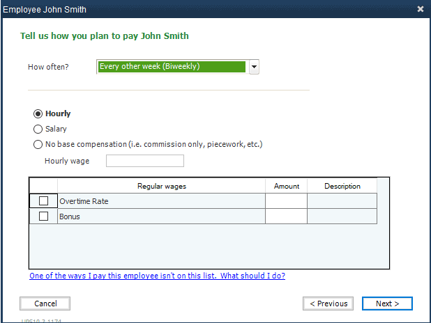 quickbooks desktop payroll salary payout vacation