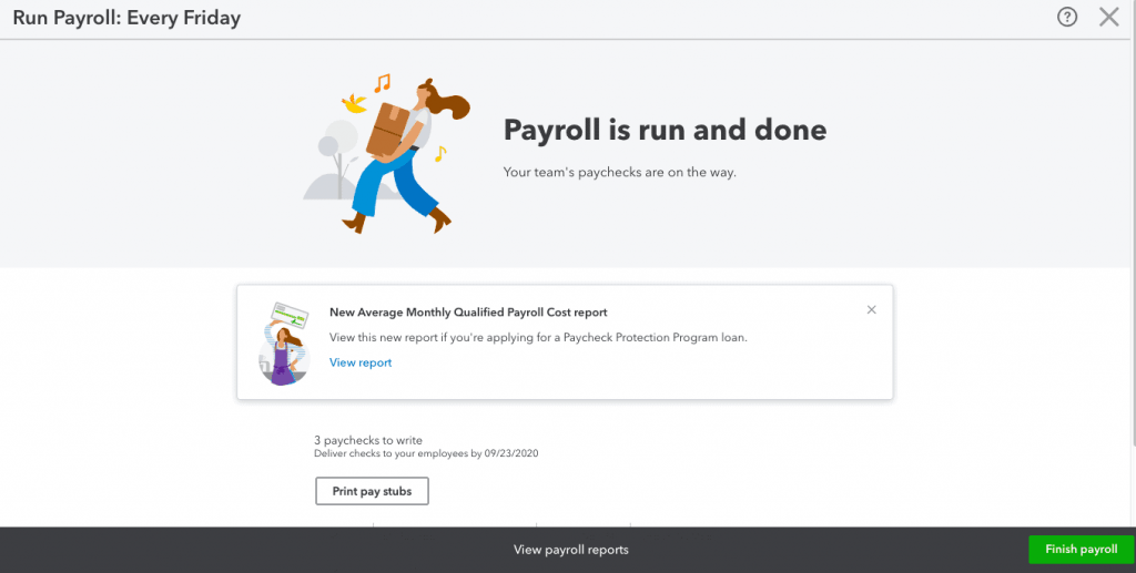 Submit or Save Payroll