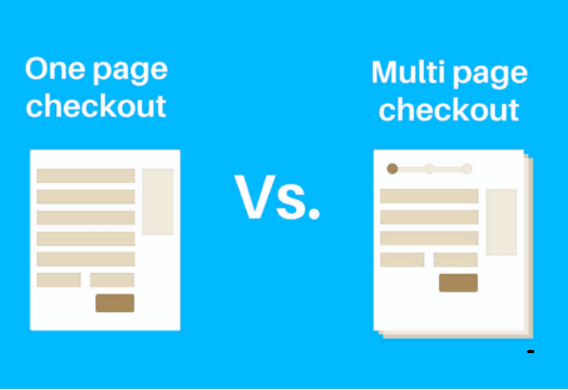 Which one to choose? One-page checkout vs multi-page checkout  