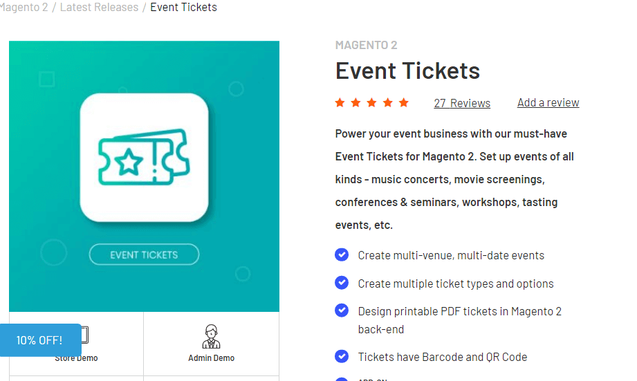  Event tickets from Magenest - a powerful tool you shouldn't miss
