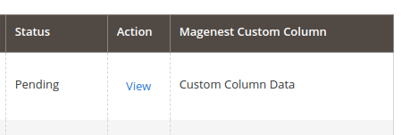 Add column using UI component