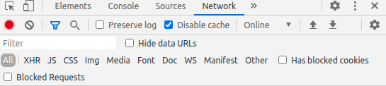 Disable cache of browser (example Chrome)
