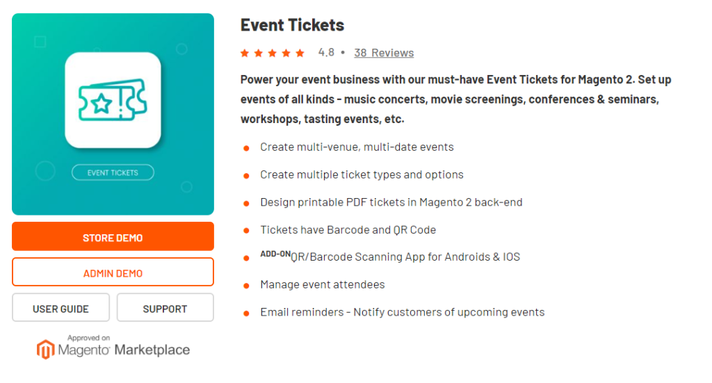  Event tickets from Magenest - a powerful tool you shouldn't miss