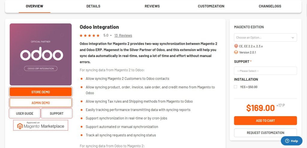 Magento 2 ERP Integration by Magenest