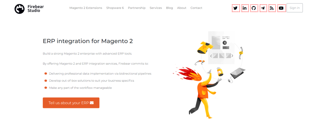 Magento 2 ERP Integration by Firebearstudio